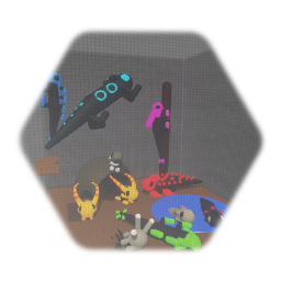 All the Lizards from Rain World