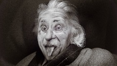 Albert Einstein portrait