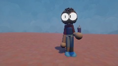 Ethan is drinking the grimace shake