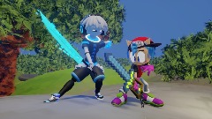 Evil's Sword Training - Scene