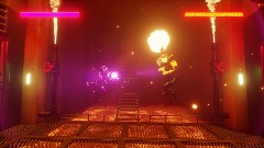 Mega Girl (Fireball Man Stage)