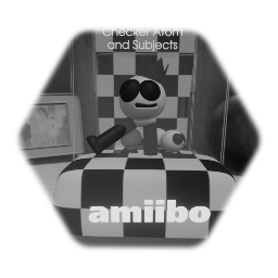 Checker Atom and Subjects Amiibo Box