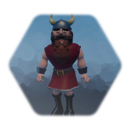 Dwarf with punch attack