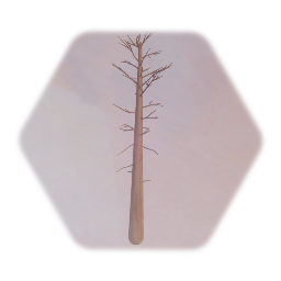 Detailed Tree Sculpt - Leafless Pine