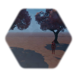 The Flash with FOUR TREES