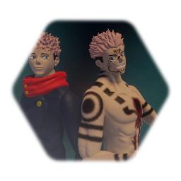 Itadori Yuji & Sukuna - Jujutsu Kaisen