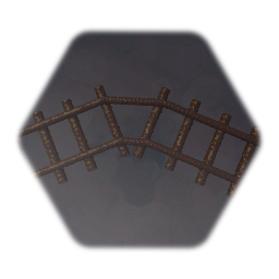 <uipossessvizbody> Dreams Guild - Chocolate Curved Rail Track