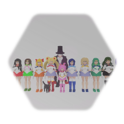 Sailor Moon and her Friends