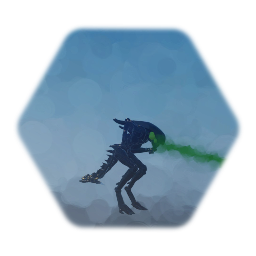 Spitter Xenomorph fireteam elete variant