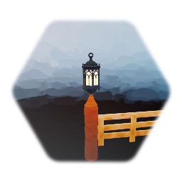 Fence with Lanterns