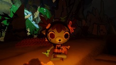 Pre historic night screen saver