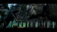 Giganotosaurus meets Rexy