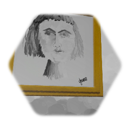 Picture Frame (B&W Woman)
