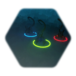 Xenomorph Soldiers - Red, Blue, Green Players