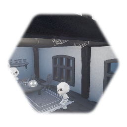 Remix of Cartoon Haunted room