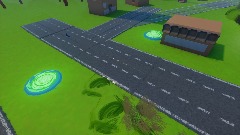 Silica City hub (Meta runner racing speed Kart circuit)