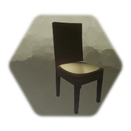 High Back Leather Dining Chair