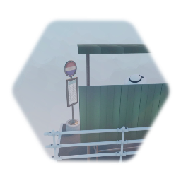 Remix of バス停と女の子