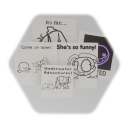 The Week at Luckys- Posters