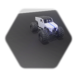 PS5 themed Monster truck