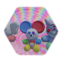 FNAR 4 Chapter 1 plushies