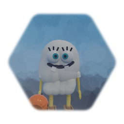 Spongebob as the flying Dutchman