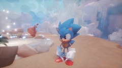 Sonic is lost in the desert (Test)