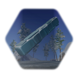 Cartoon Brick Element (Grey)