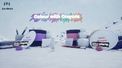 Colour with crayons -  hub