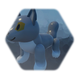Inflatable Wolf Toy