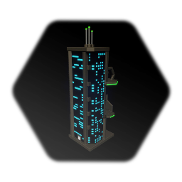 CyberPunk building  #CUAJ