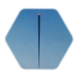 Staff - Onyx - Red Enchanted Stone