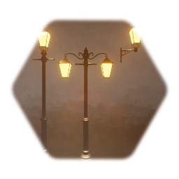 Victorian Street Lamps