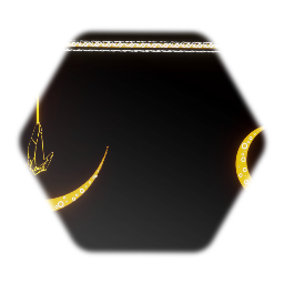 Magical Crescent Moon Staff