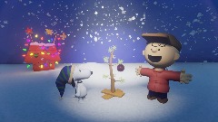 Remix of A Charlie Brown Xmas with music