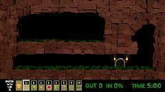 Lemmings Level 1: JUST DIG!