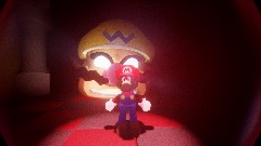 The Wario Apparition But Wario Blend The Hallway