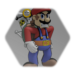 Rude Mario from Mario's Day Off