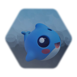 Mochi Blushy the Whale