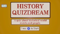 History Quizdream
