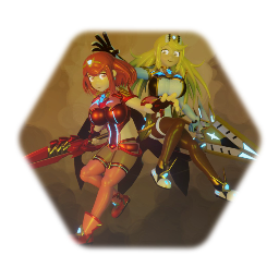 Pyra & Mythra (old model)