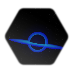 Simple Stellar Black Hole (Blue)