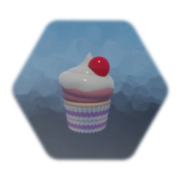 Double Icing Cupcake