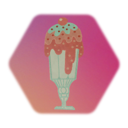 Ice Cream Sundee Sticker