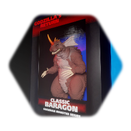 Godzilla GR ( Classic Baragon ) Beta Version