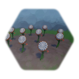 Spiked Dravel Plants