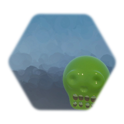 Jade skull