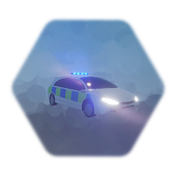 UK Police car (Foxhall Courso)