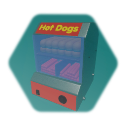 Hot dog cabinet