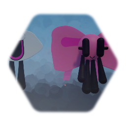 Iris and ribbon